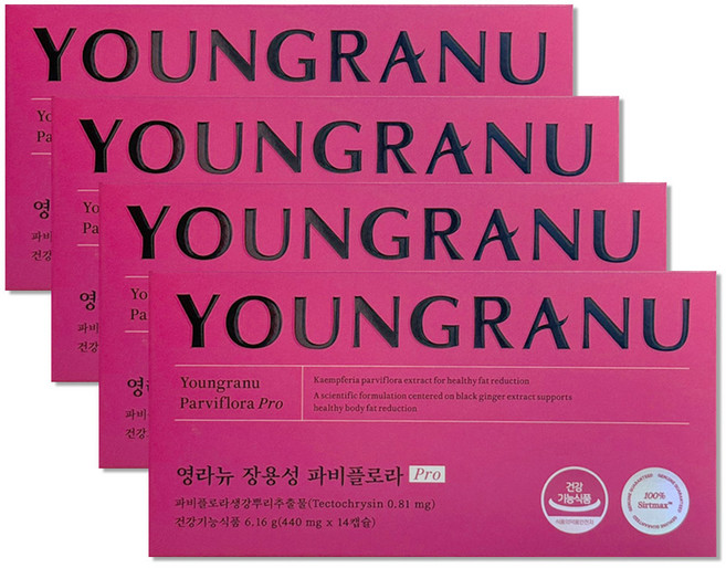 영라뉴 장용성 파비플로라 프로, 14정, 4개