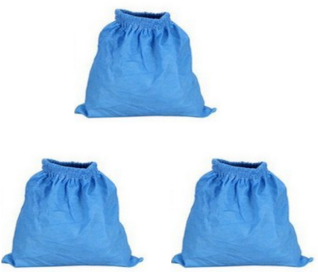 솔리템 카처 업소용 청소기 건식 섬유 필터 WD1 WD2 WD3 호환, 3개, 텍스타일