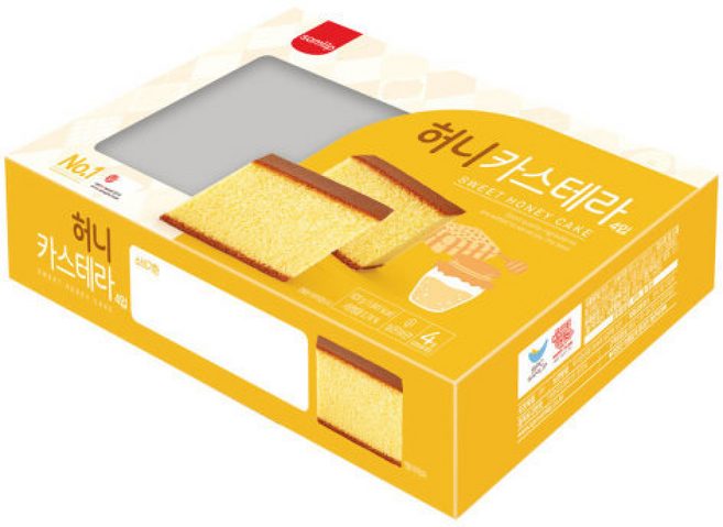 삼립 허니카스테라, 1박스, 620g