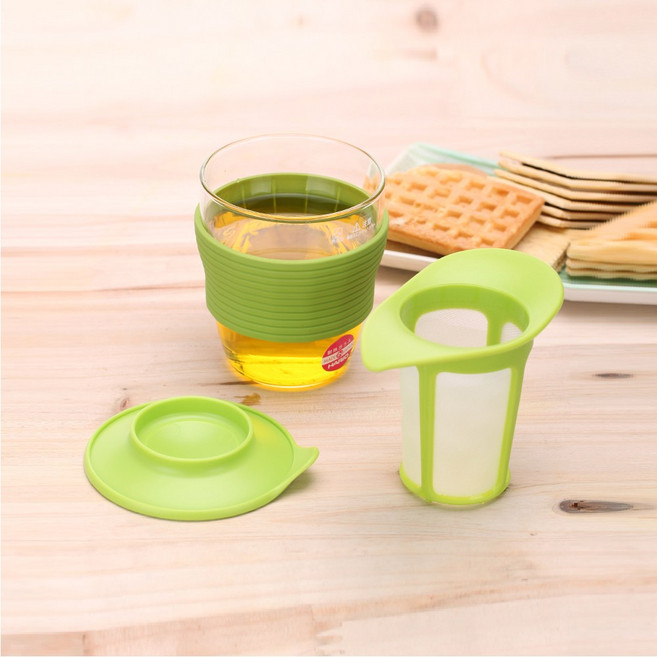 하리오 핸디 티메이커 티포트 200ml 라이트그린, 1개