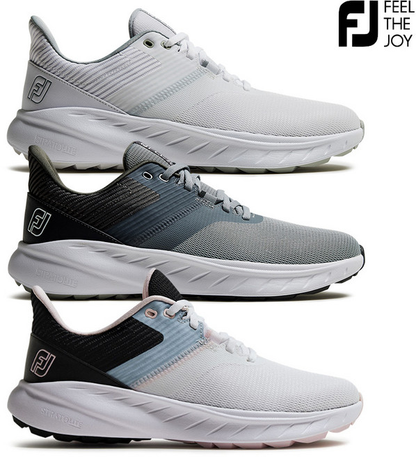 [아쿠쉬네트코리아정품] 풋조이 FLEX4 플렉스4 스파이크리스 남여 골프화