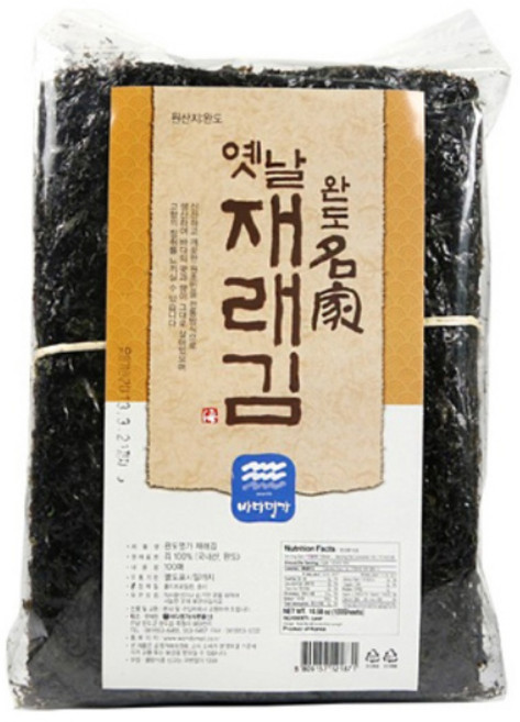 완도 지주식 특재래김 100장, 1개