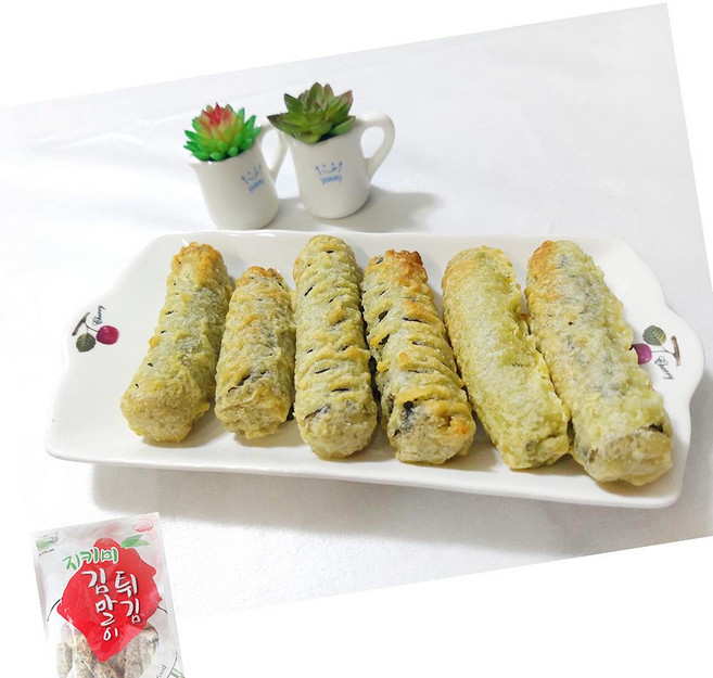 지키미 김말이 튀김 1k 어묵김말이 냉동김말이 분식재료, 1개, 1g
