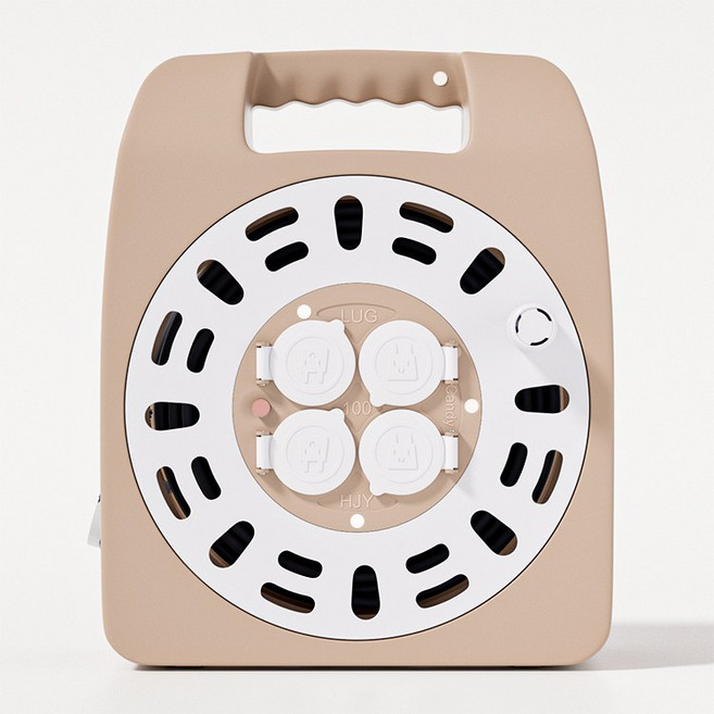 러그박스 캠핑릴선 코드릴 캡형 30M (방호형), 단품, 1개