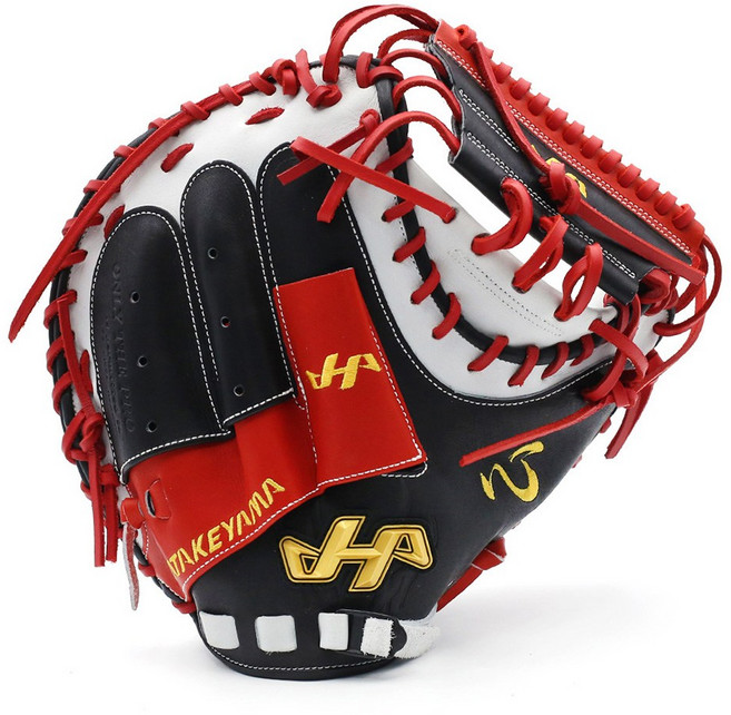 하타케야마 포수미트 M2 양의지 블랙레드화이트 HA141, 1개, 우투/왼손착용/오른손잡이