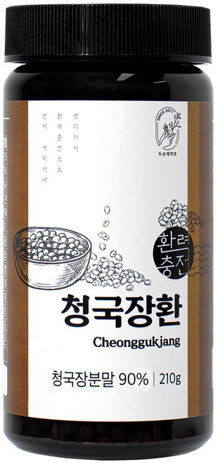 두손애약초 국산 청국장환, 1개, 210g