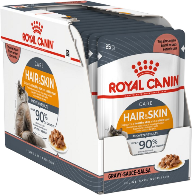 로얄캐닌 고양이 기능성 파우치 12개 (1BOX) 간식캔, 36개, 85g