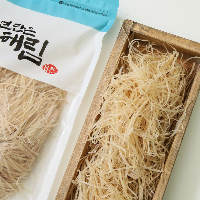 [자연담은 산해림] 얇게 채썬 부드러운 오징어채 오징어실채, 1개, 1kg