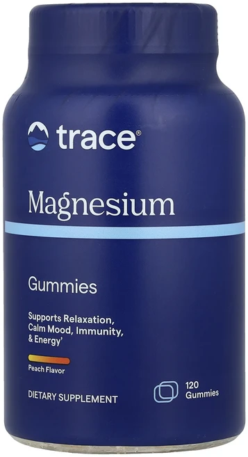 단백질 비타민 철분 마그내슘 칼슘 Trace 마그네슘 구미젤리 복숭아 맛 구미젤리 120개 고루고루섭취해주세요, Trace마그네슘구미젤리복숭아맛구미젤리120개 - 쿠팡