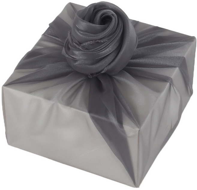 정담은보자기 크리스탈 보자기 50 x50cm 명절 예단 단체선물 돌답례품 포장, 10개, NO.75 [그레이]