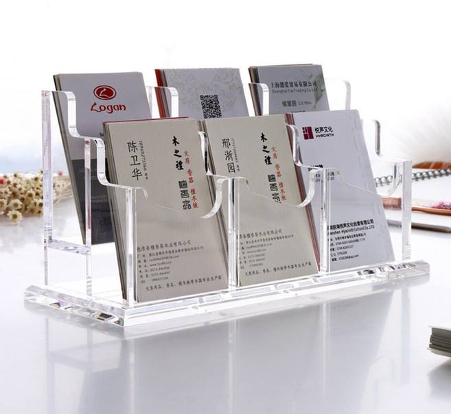 명함 진열대 명함꽂이 책상용 쿠폰함 칸막이 호텔 세로형 9_세로형 3층 12그리드, 1개, 1단