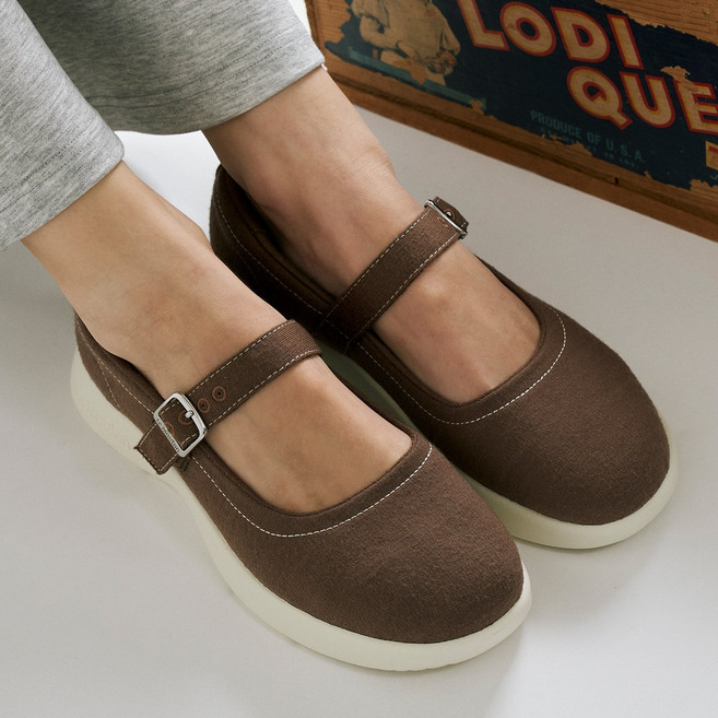 르무통 레츠 발 편한 메리노울 메리제인 운동화