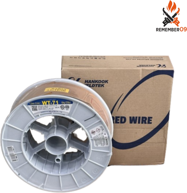 한국웰드텍 WT-71 플럭스 코어드 후락스 CO2 용접봉 15kg e71t, 1개, 1.2