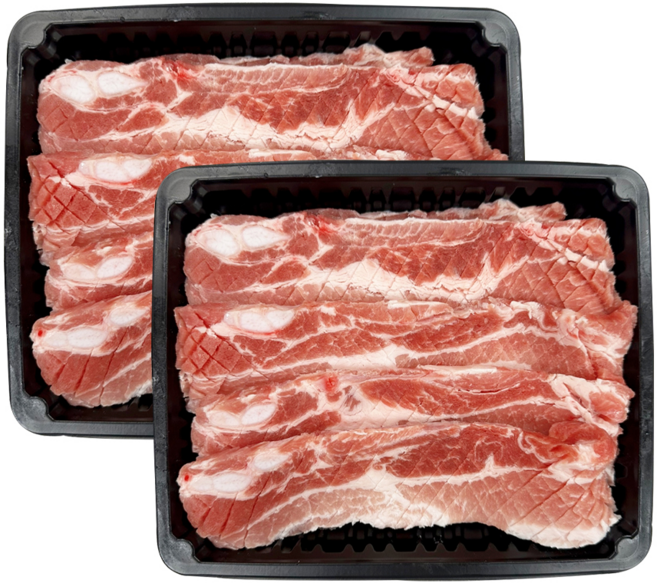 힐링프레시 한돈 1등급 유산균 벌집 칼집 삼겹살 구이용 냉동, 1kg, 1개