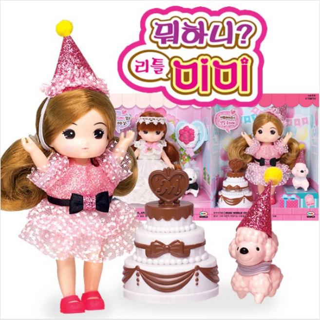 뭐하니 리틀미미 행복한생일, 1개, 다양