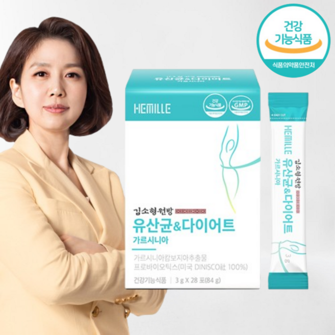 김소형원장 다이어트유산균 체지방감소 가르시니아 스틱, 84g, 1세트