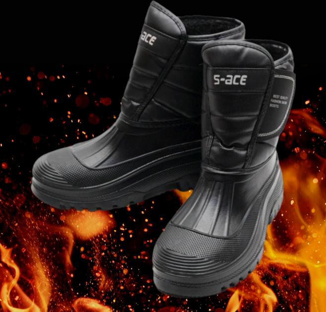 따뜻킹 방한화 겨울 남자 방한 기모 작업화