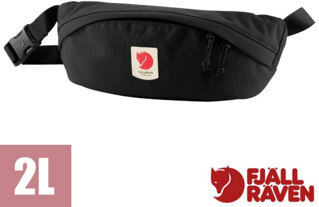 Fjallraven 小狐狸 輕便隨身腰包 2L 防水耐磨再生尼龍