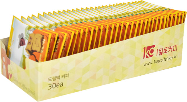 1킬로커피 산뜻한 아침 드립백커피, 10g, 30개입, 1개