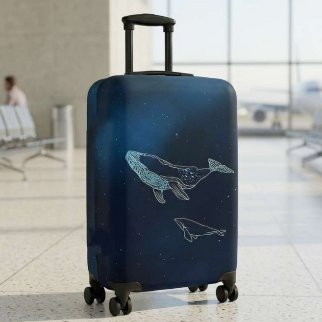 스미제작 스판 캐리어 보호 커버 기내용 캐리어 덮개 20인치 24인치 28인치