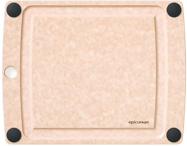 에피큐리언 올인원 도마 넛메그 중, 내츄럴/블랙, 1개