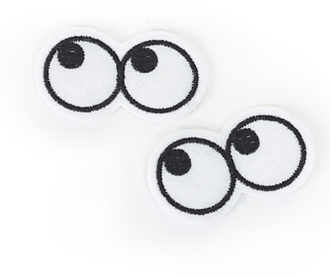 눈동자와펜[1328]/ 패치 뱃지 의류 소품 헤어악세사리 브로치 꾸미기 리폼, 1개