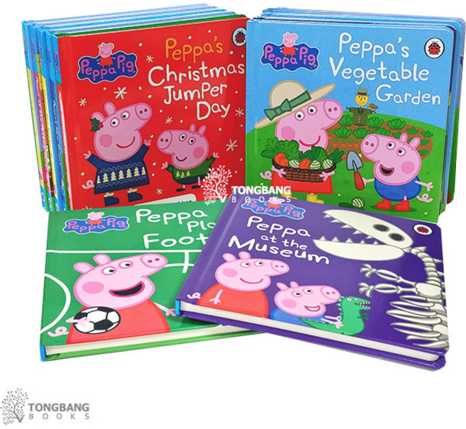 영문 영어 유아 도서 Peppa Pig 보드북 11종 B 세트 Board Book 영국판 CD미포함 1950944