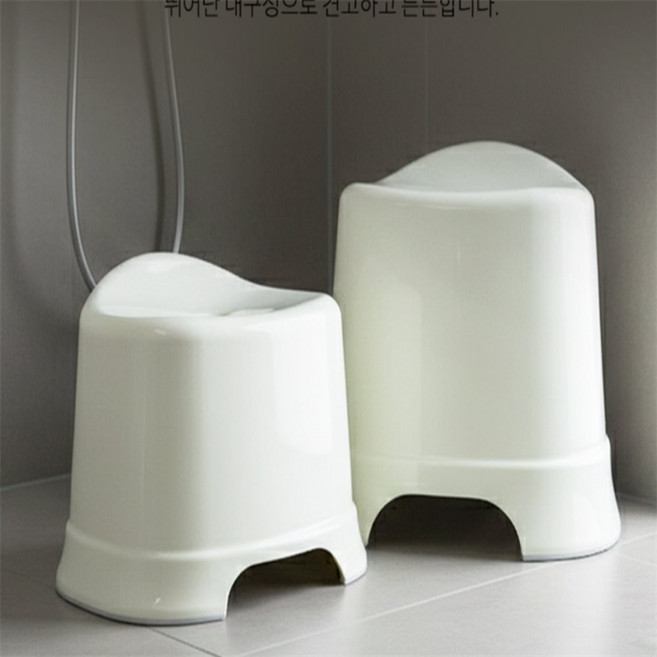 로제몰 목욕탕의자 화이트 욕실높은목욕의자, 대