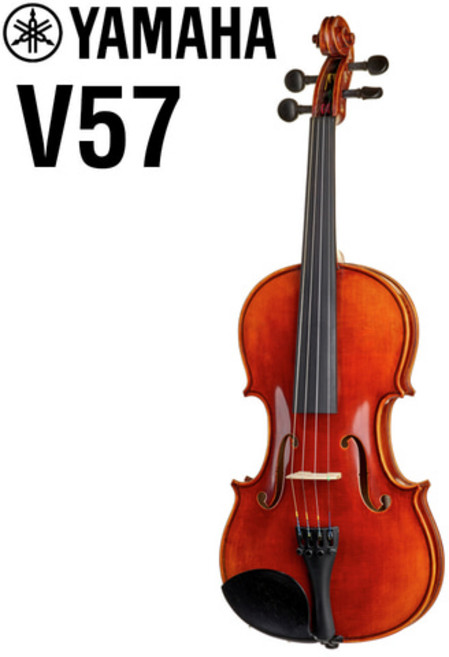 야마하바이올린 V7 고급바이올린 풀사이즈, 4／4, 1개