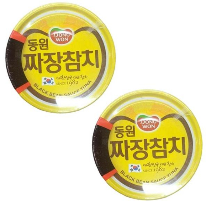 짜장참치 동원, 2개, 90g