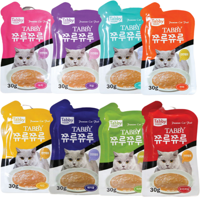 테비 쮸루쮸루 30g x 24개입, 오리지널, 24개