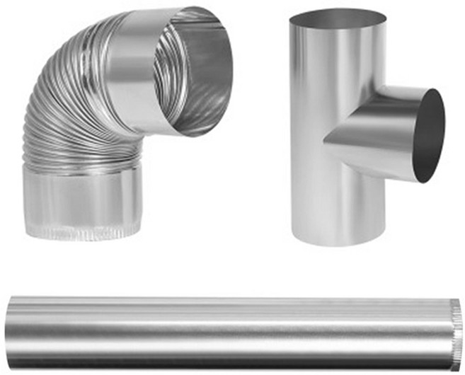 SN월드 국산_난로 연통 65 90 110 125mm, 1개