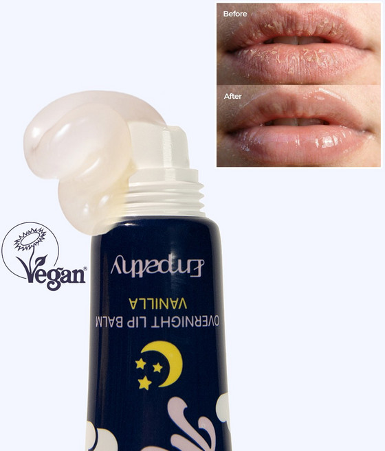 엠퍼시 문글레이즈 립밤 (나이트 립밤) 콜라겐 각질제거 영양보습 립밤 _밤용, 1개, 10g, 투명