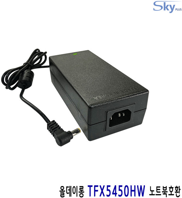 한성 올데이롱 TFX5450H노트북호환 19V 4.74A 국산 어댑터, 어댑터 + AC 각코드 1.5m, 1개
