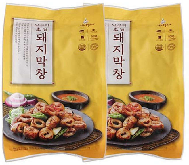 달구지 초벌돼지막창 500g 2팩구성, 2개