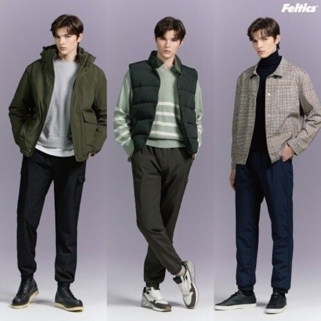 [공식] (현대홈쇼핑) 펠틱스 남성 패딩 팬츠 3종 (FMQ-3)