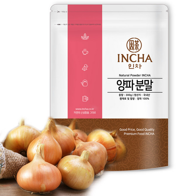 인차 국산 양파가루 양파분말 양파파우더 100%, 1개, 300g, 300g