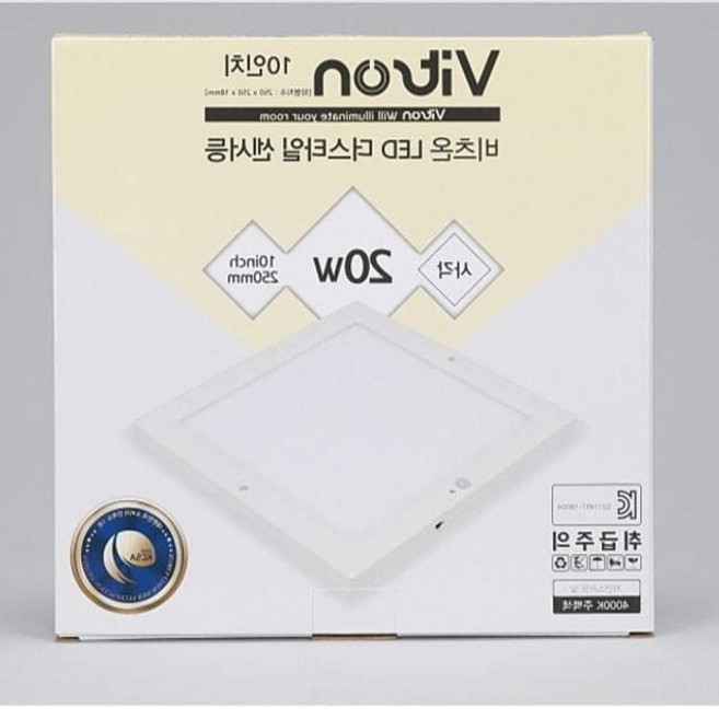 천장등 사각 LED 더스타일 센서등 엣지 10인치 주백 20W 79000EA 1EA, 본상품