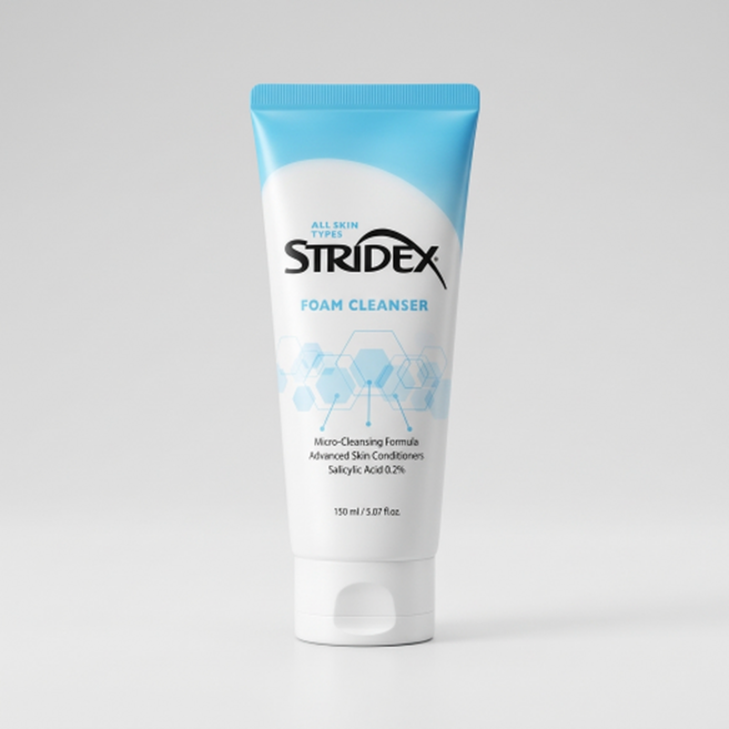 스트라이덱스 약알칼리성 저자극 클렌징폼 기획(150ml+50ml), 1개, 200ml