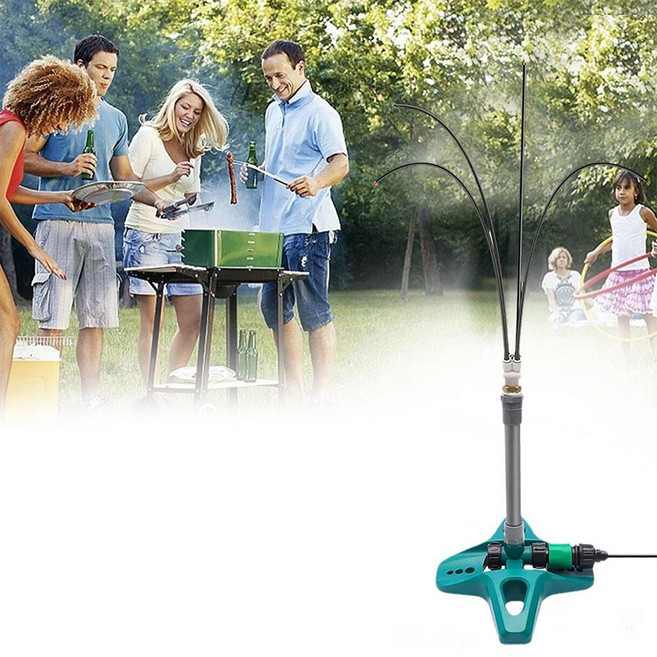 21세기트랜드 스파 미스트 높이 조절 스탠딩 안개 워터 분수, 옵션C: 1세트