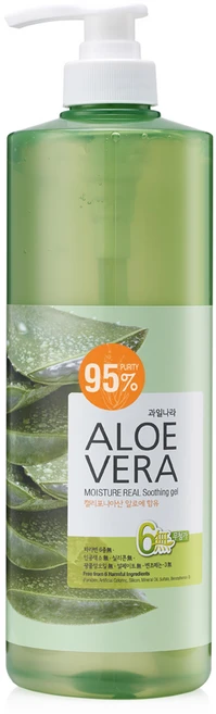 과일나라 알로에베라 모이스처 리얼 수딩젤, 1L, 1개 - 쿠팡