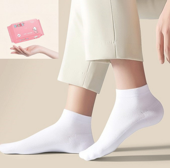 마르쉘린 뽑아쓰는 일회용 양말 여행 출장 필수템 남성 여성 학생