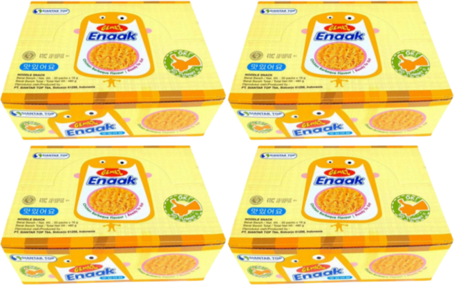 게메즈 에낙 라면 과자, 16g, 120개