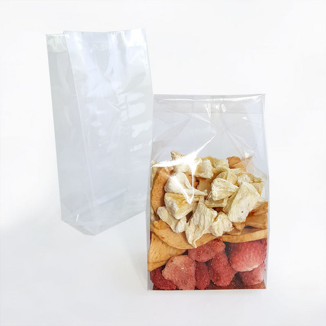 서흥이앤팩 실링가능한 투명 쿠키포장 비닐 봉투, 1개, 100개