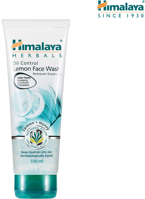 히말라야 오일 컨트롤 레몬 페이스워시, 100ml, 1개
