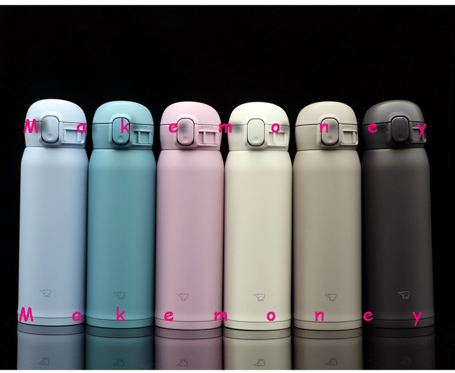 ZOJIRUSHI 象印 SM-WS36 超輕量 ONE TOUCH 一體式中栓保溫杯, 1個, ZPS101-01中栓