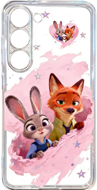 BuyChoo 핑크 갤럭시 캐릭터 휴대폰 케이스