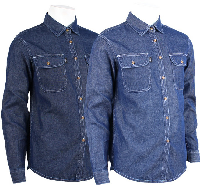 2장 [제이씨월드] 사계절 남자 기본 청남방_튼튼하고 스타일 좋은 데님 셔츠 J364