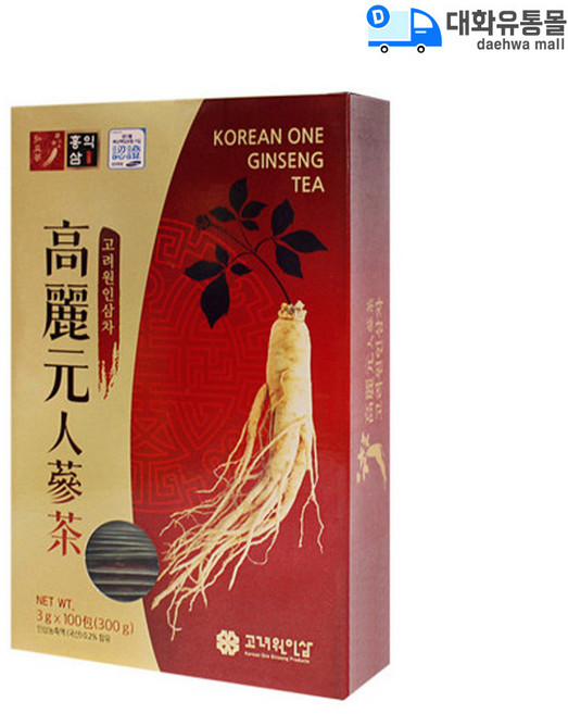 고려원 인삼차 100T x 3개입, 3g, 100개입, 3개