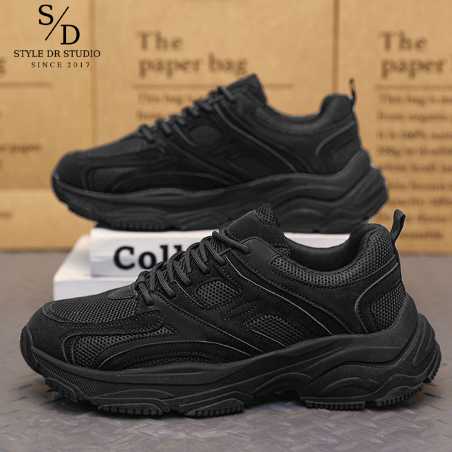 스타일닥터 남자 메쉬 아빠화 운동화 통기성 경량 키높이 스니커즈 데일리 캐주얼화